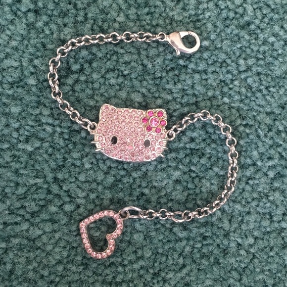 Hello Kitty Jewelry - Gemstone Hello Kitty Bracelet